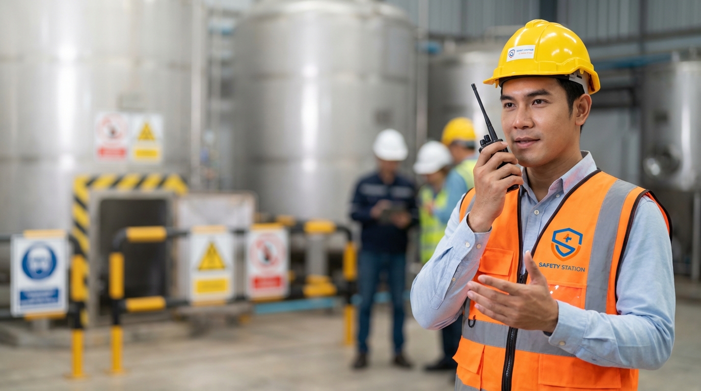 ความปลอดภัยในการทำงานในที่อับอากาศ สำหรับผู้ควบคุมงาน